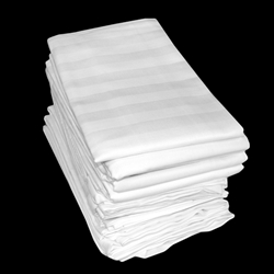 Pillowcases: Satin Stripe T300