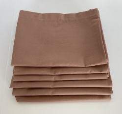 Light Brown Pillowcases (Six Pack) - 180 Thread Count_dep - PC-180-BEIGE-PK_dep