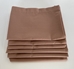 $6.95 Light Brown Pillowcases (Six Pack) - 180 Thread Count - PC-180-BEIGE-PK