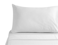King Size White T200 Blended Pillowcase (Per Dozen)