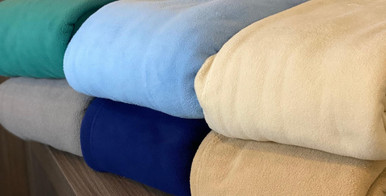 Oxford Polar Fleece Blankets thermal blanket, white blanket, beige blanket, honeycomb blanket, santa barbara