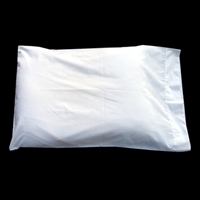 Standard Size White T200 Blended Pillowcase (Per Dozen)