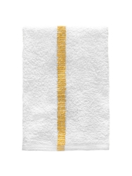 Yellow Center Stripe Economy Cotton Terry Bar Mops for Easy Cleanup