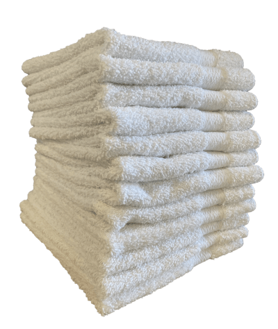 Standard Premium White Washcloths