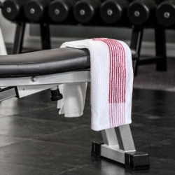 Green  Stripe Super Gym Towel